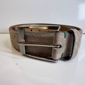 J. Campbell Italian Leather Belt Size 40 – Premium Suede Finish
